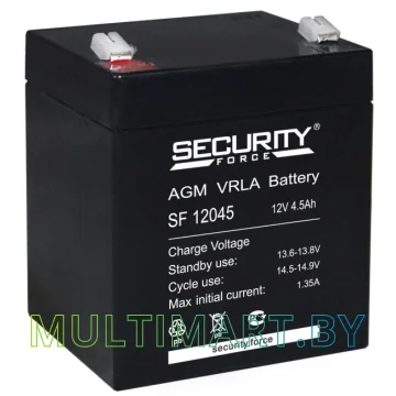 Аккумулятор для ИБП Security Force SF 12045 (12В/4.5 А·ч)